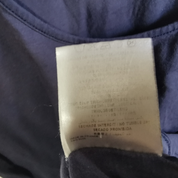 Axara Diana Purple Navy T-Shirt Size XS - Picture 4 of 7